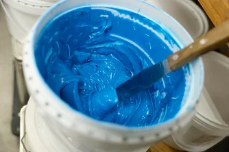 プロセスブルーの「プラスチゾルインク」